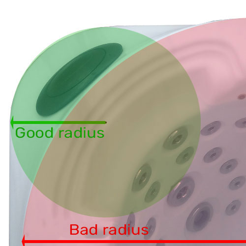 bad radius
